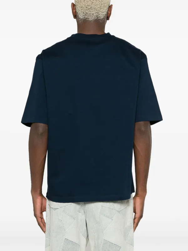 DSQUARED2 logo-print Cotton T-shirt Blue FARFETCH ZA