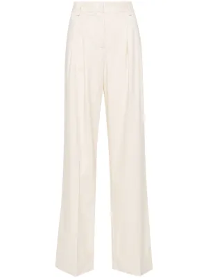 パンツ THE ANDAMANE White crepe Gladys pant Pants