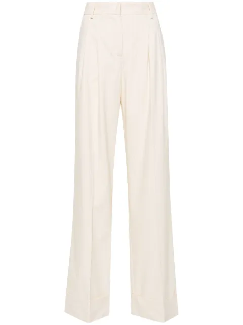 THE ANDAMANE Nathaniel pinstripe wide-leg trousers