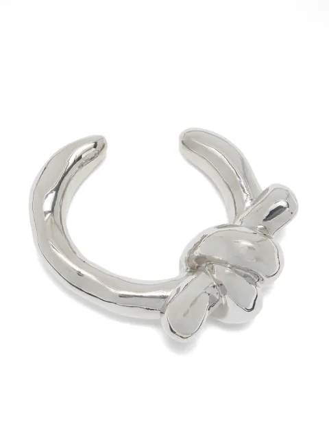 Jil Sander knot cuff bracelet