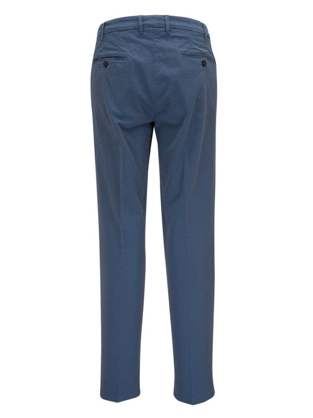 Shop Canali Slim-fit Trousers In Blue