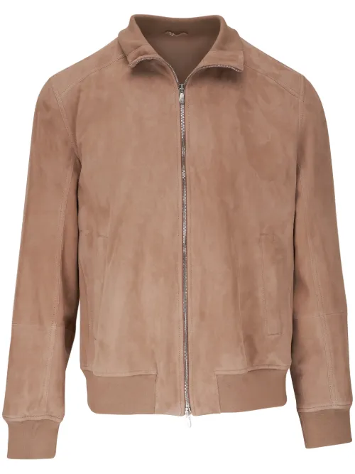 Veste bomber en daim - Brunello Cucinelli - Modalova