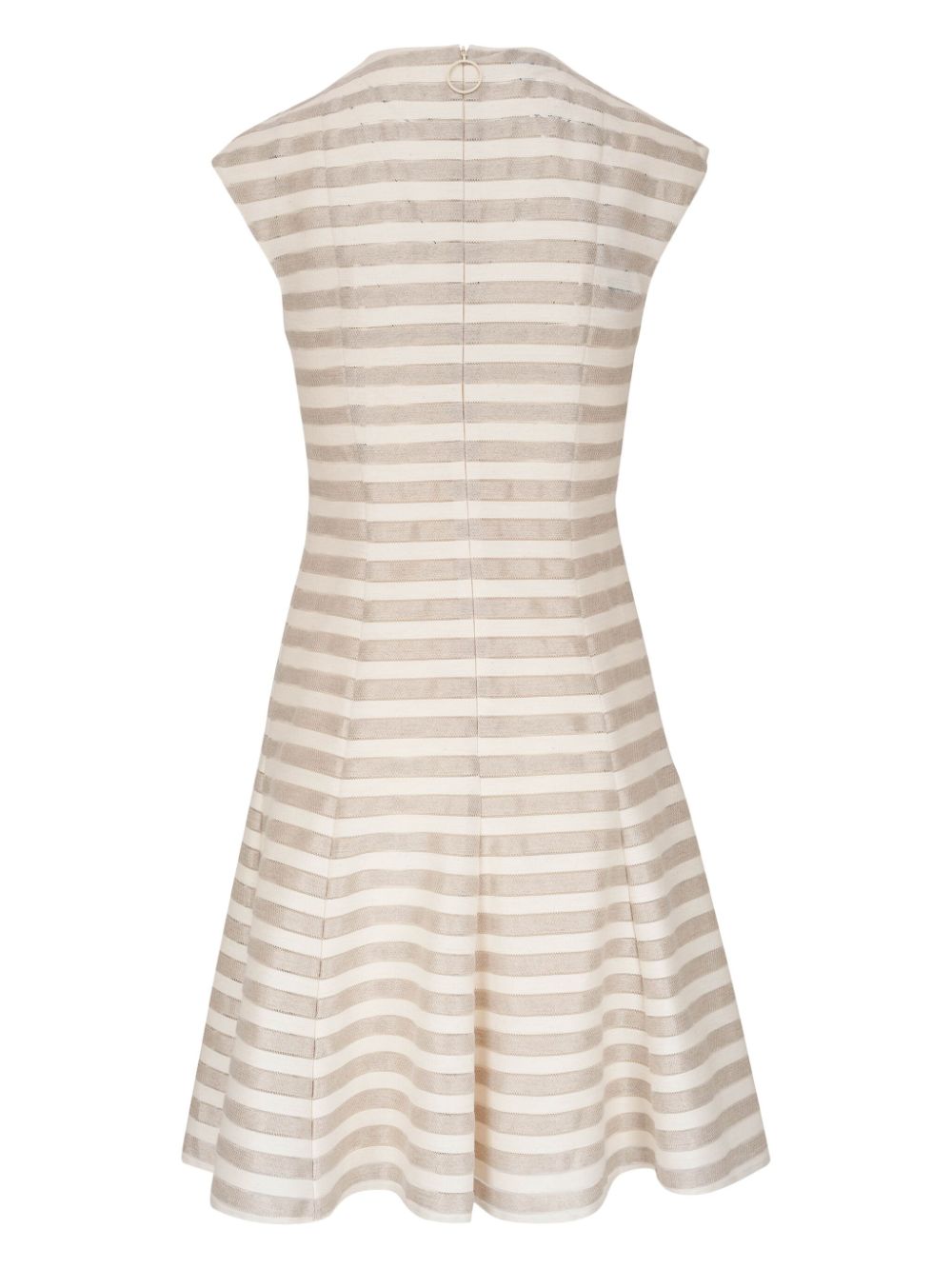 Image 2 of Akris Punto striped flared dress