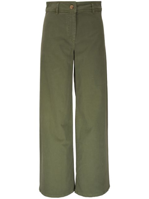 Nili Lotan Megan stretch-cotton trousers