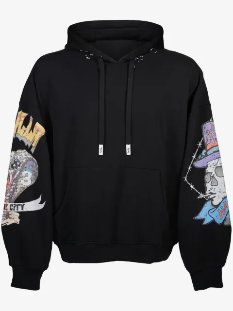 Haculla Crown Royale graphic-print hoodie