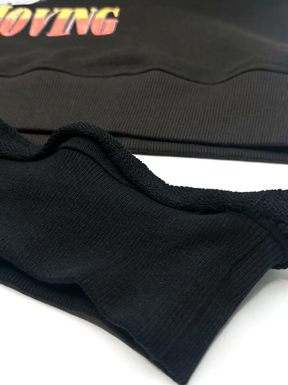 Haculla Crown Royal asymmetrische hoodie Zwart