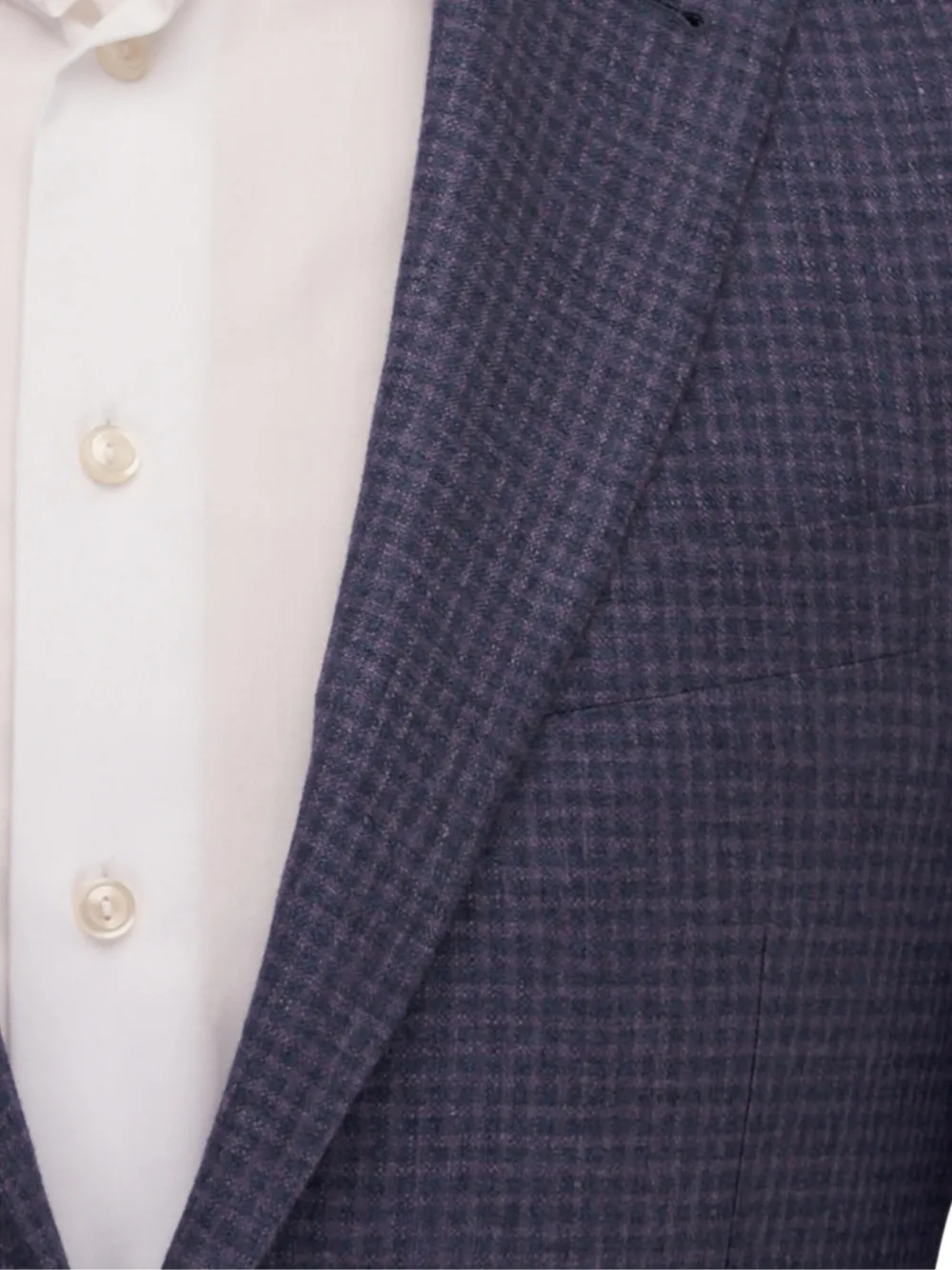 Canali Geruite blazer Blauw