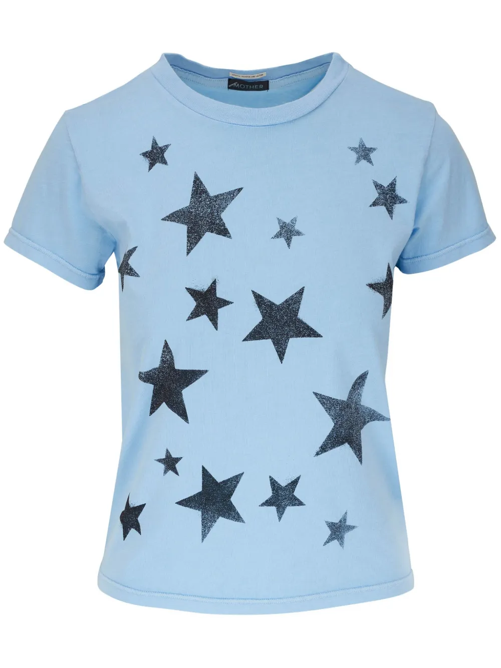 MOTHER T-shirt met sterrenprint Blauw