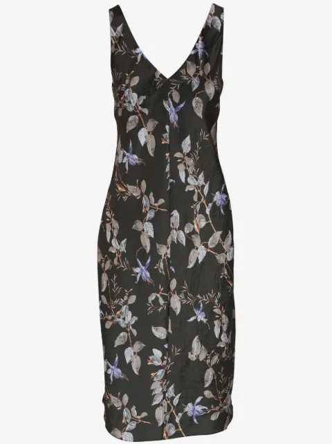Vince vestido midi con estampado floral