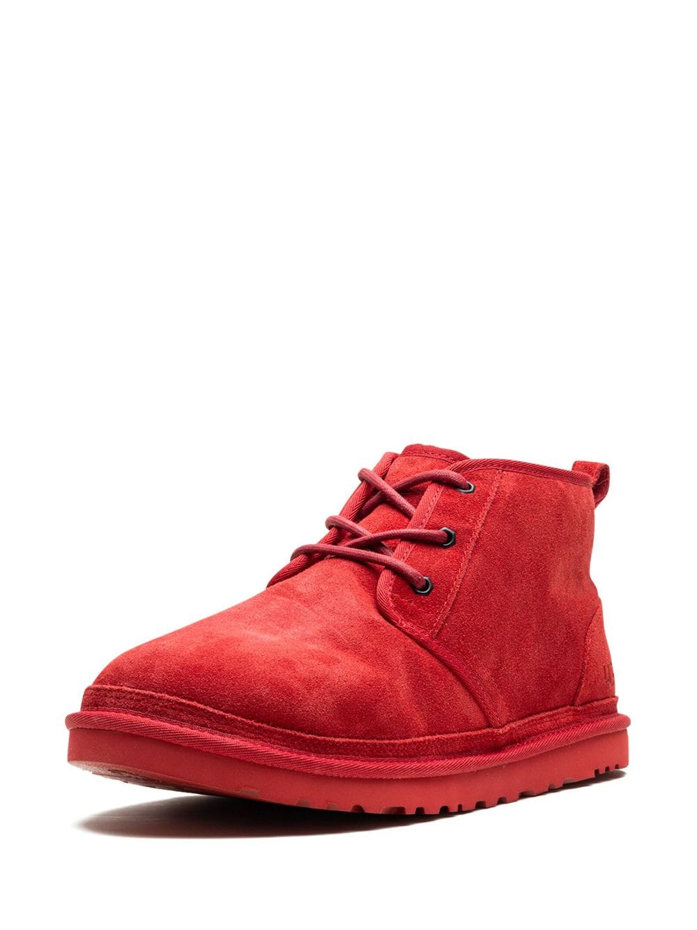 Shop Ugg Neumel Suede Lace-up Boots In Red