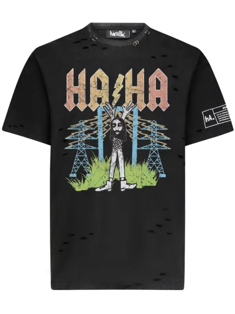 Haculla Feelin Electric cotton T-shirt