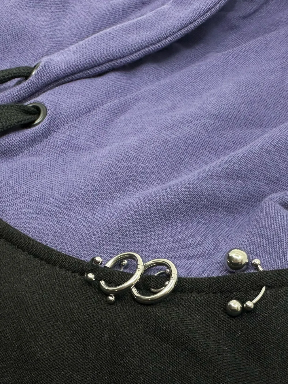 Haculla Gelaagde hoodie Zwart