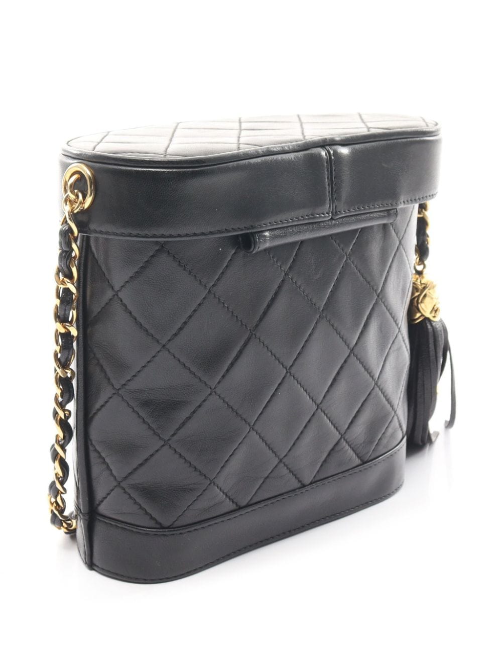Image 2 of CHANEL Pre-Owned 1989-1991 CC diamond-quilted shoulder bag