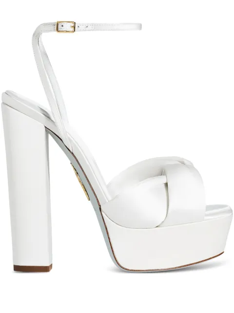 Aquazzura sandalias Olie Plateau con tacón 140mm