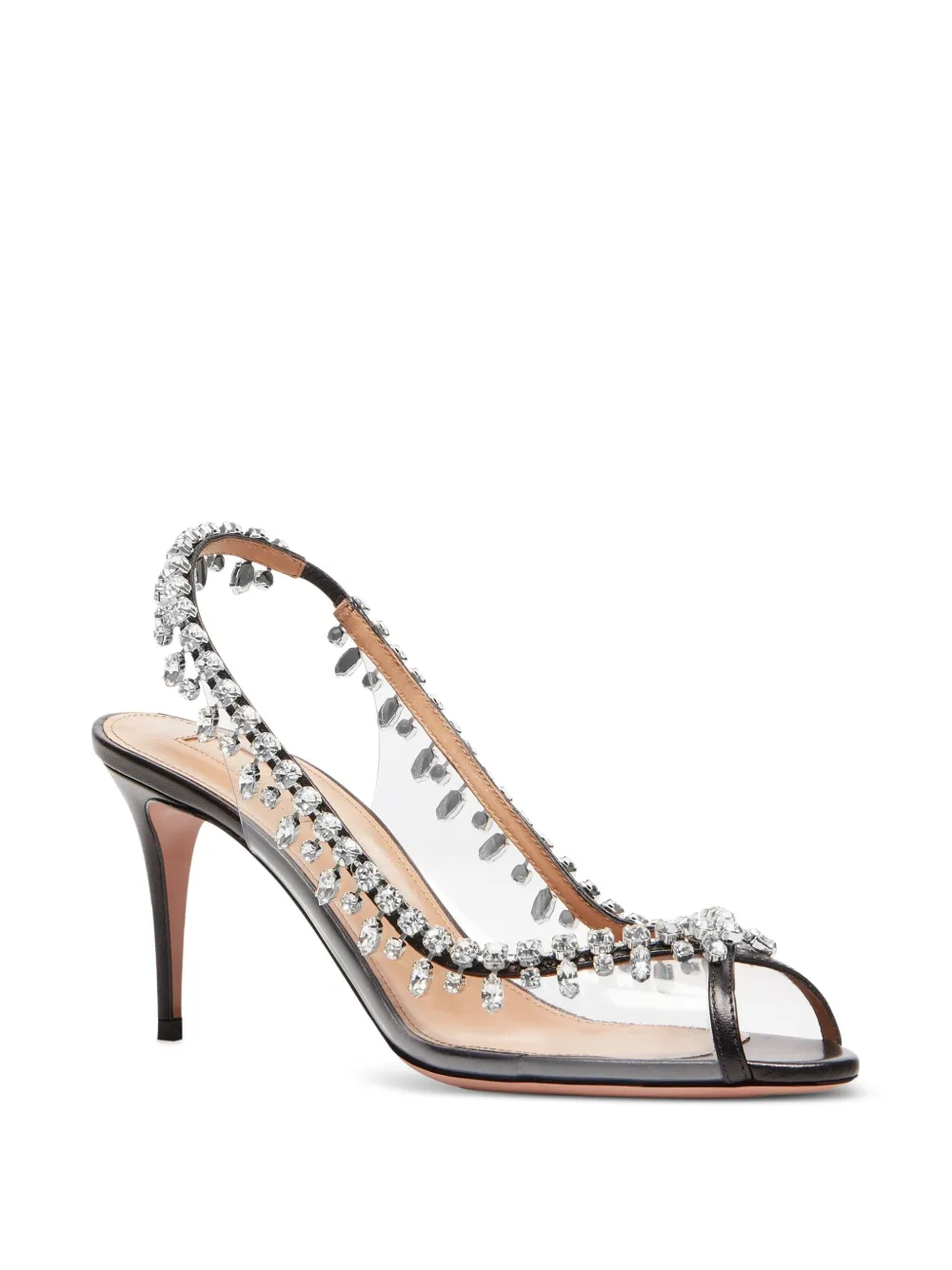 Aquazzura 75 mm Temptation pumps - Zwart