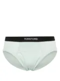 TOM FORD cotton-blend briefs - Green