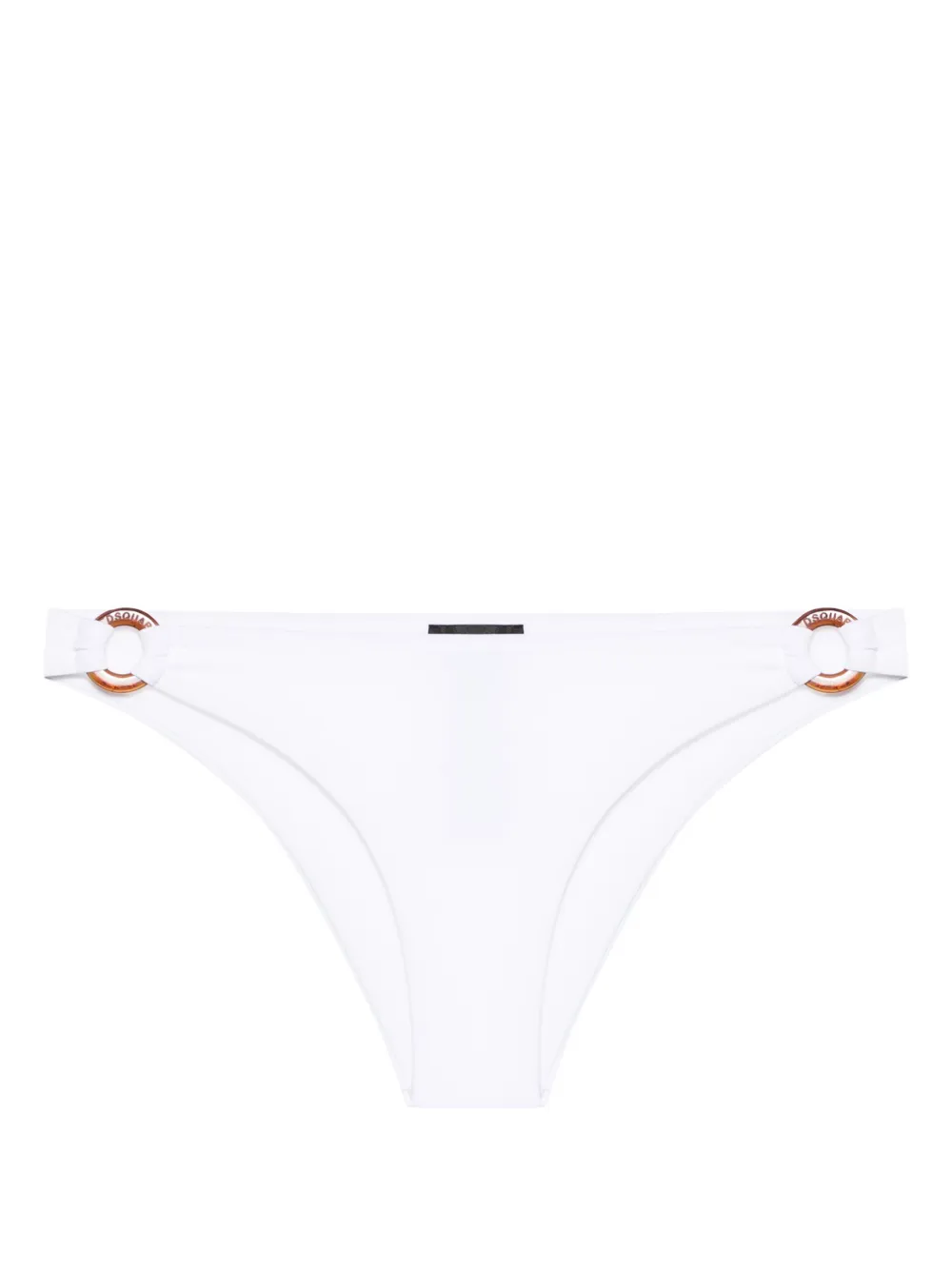 Dsquared2 Low-rise Bikini Bottoms In White