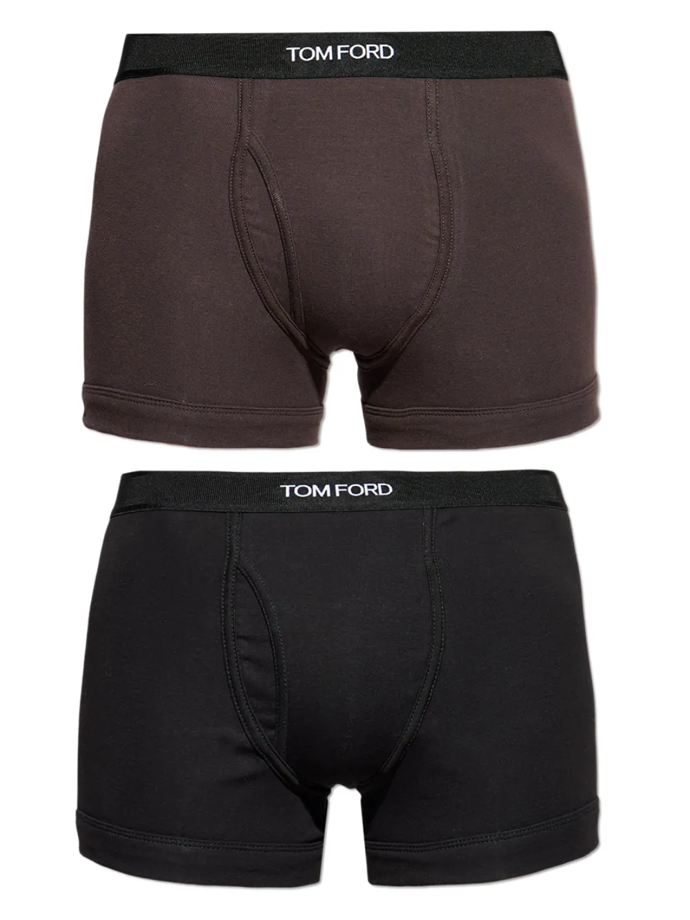 TOM FORD cotton-blend boxers (pack of two) | Black | Image 1
