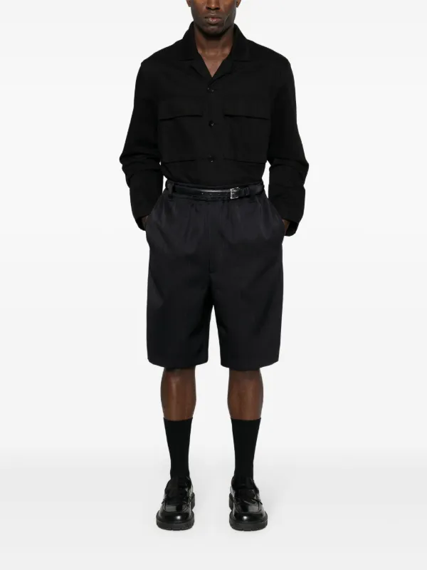 Jacquemus Le Bermuda Juego ショートパンツ | ブラック Jacquemus Le Bermuda Juego ショートパンツ | ブラック