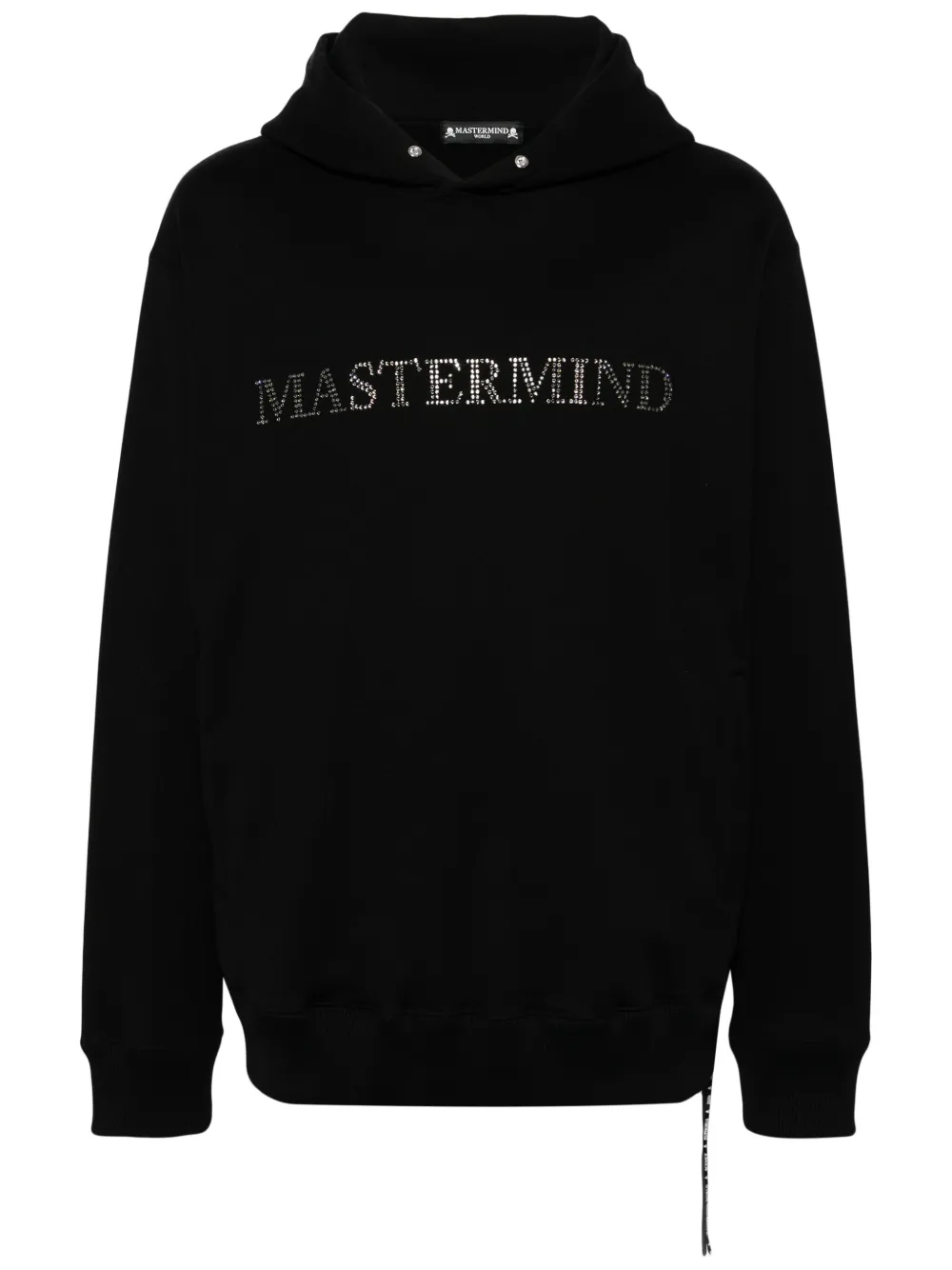 Mastermind World ラインストーンロゴ パーカー | ブラック | Image 1
