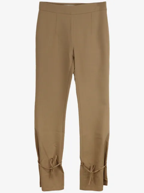 Rokh tied-hem trousers