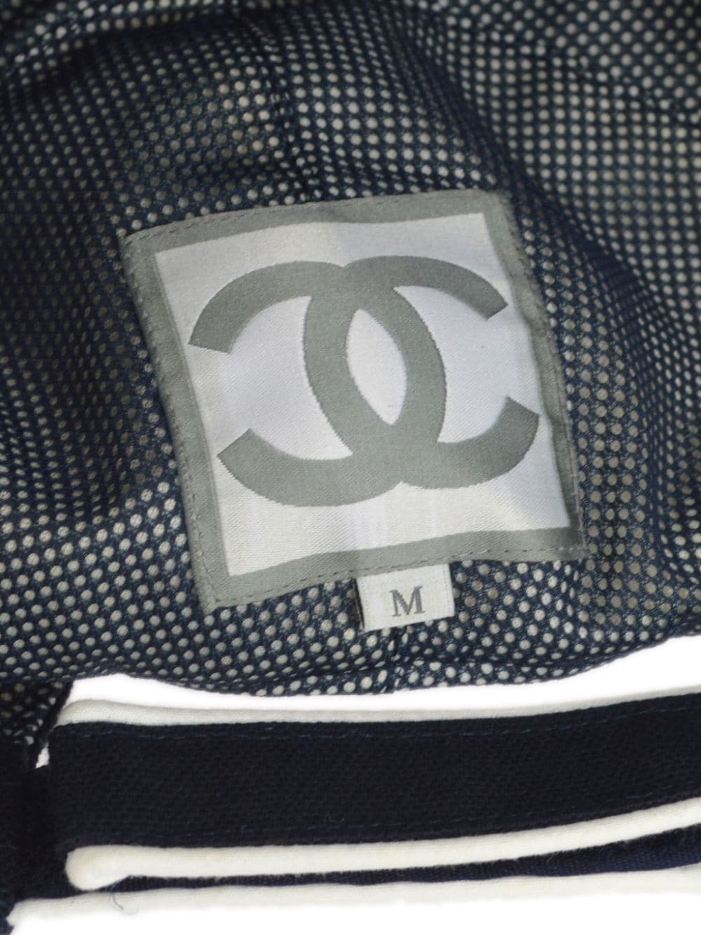 Pre-owned Chanel Sport Line 棒球帽（1990-2000年代典藏款） In Blue