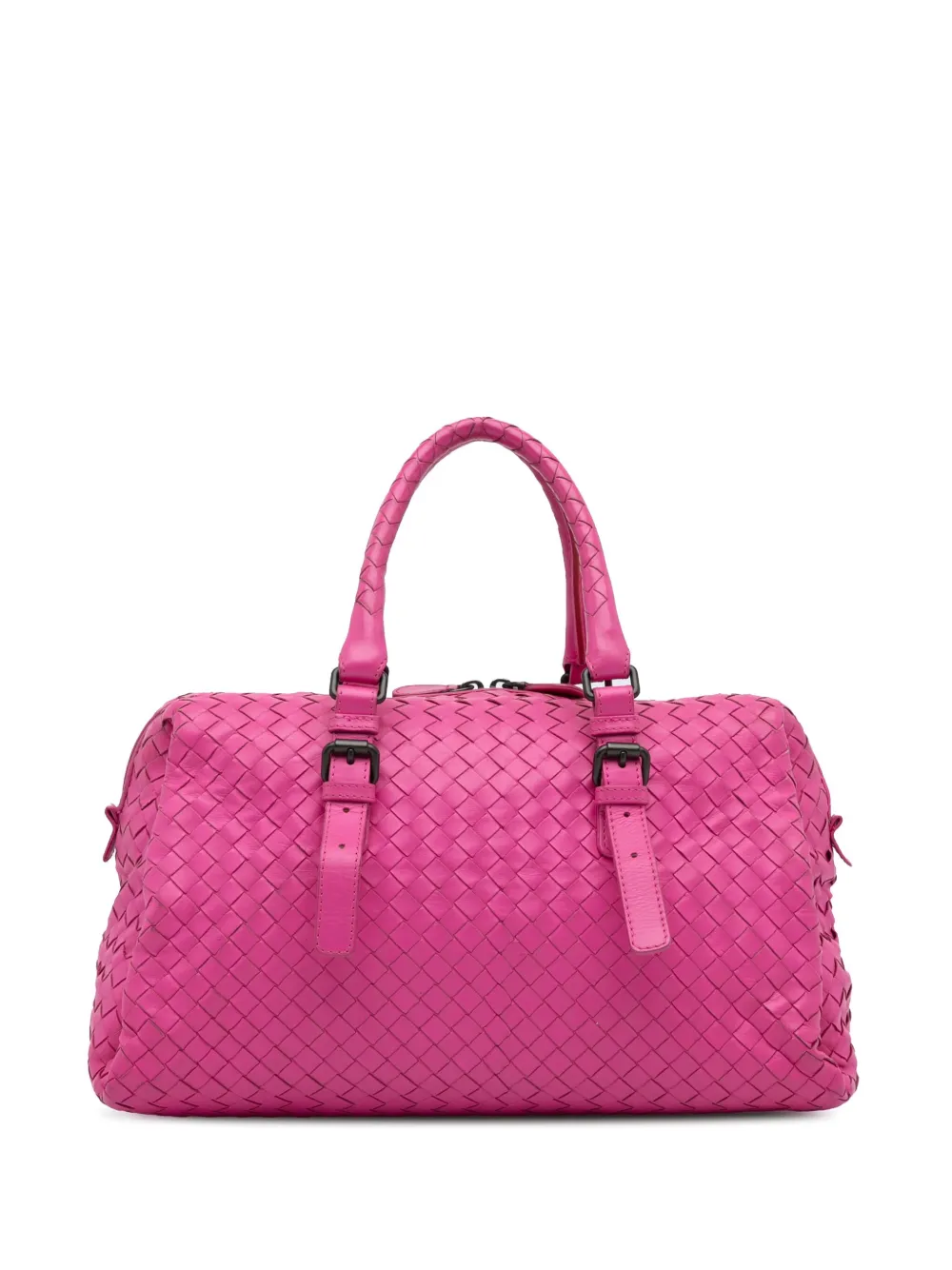 Bottega Veneta Pre-Owned 2012-2023 Intrecciato two-way zipped handbag - Roze