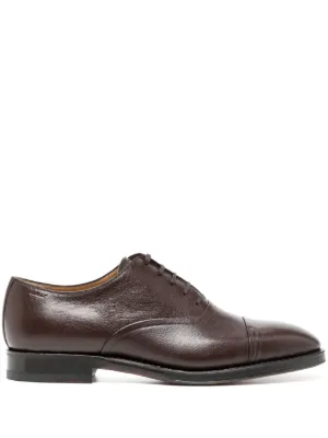 Bally Scotch lace-up Leather Oxford Shoes | Brown | FARFETCH display picture 1