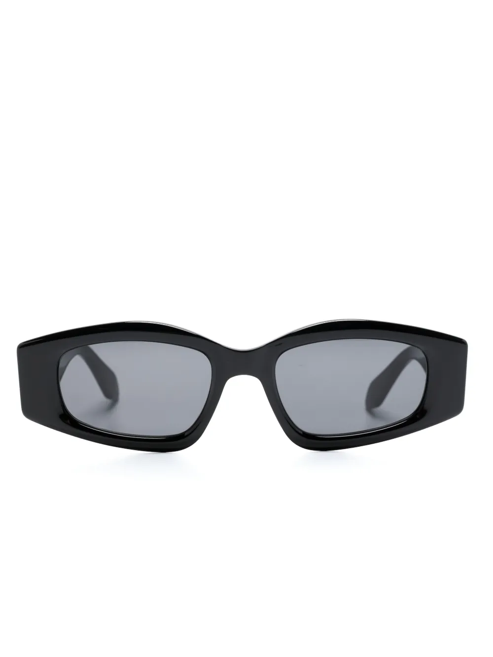 Alaïa AA0079S rectangle-frame sunglasses | Black | Image 1