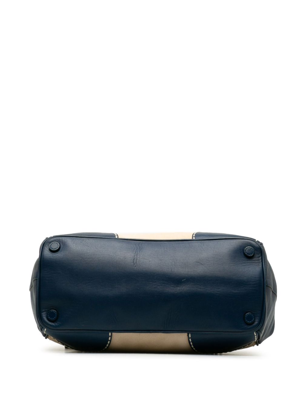 Pre-owned Prada 2010-2023 Small Galleria Handbag In Blue