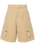 Jacquemus Le Short canvas cotton shorts - Neutrals