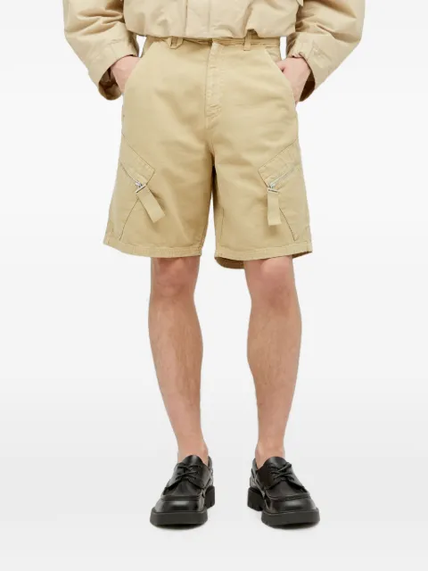 Jacquemus canvas cotton The Marrone shorts