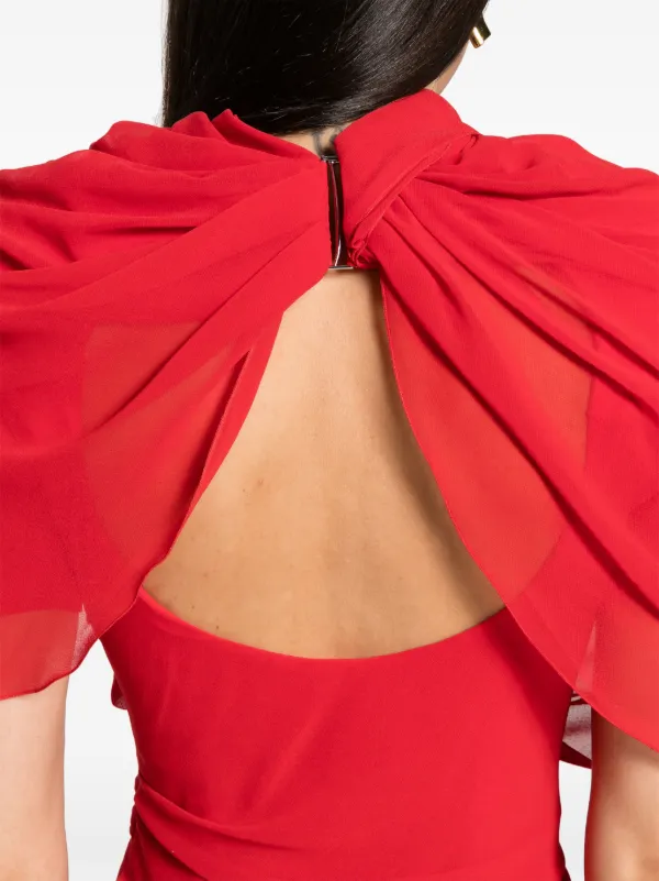 【関税込み】JACQUEMUS レッド The Castagna ミニドレス Jacquemus La Robe Castagna Mini Dress | Red | FARFETCH