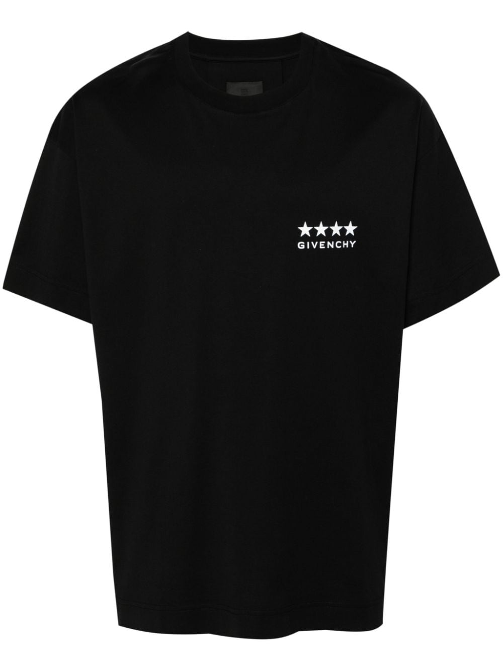 Givenchy 4g Printed Cotton T-shirt In Black