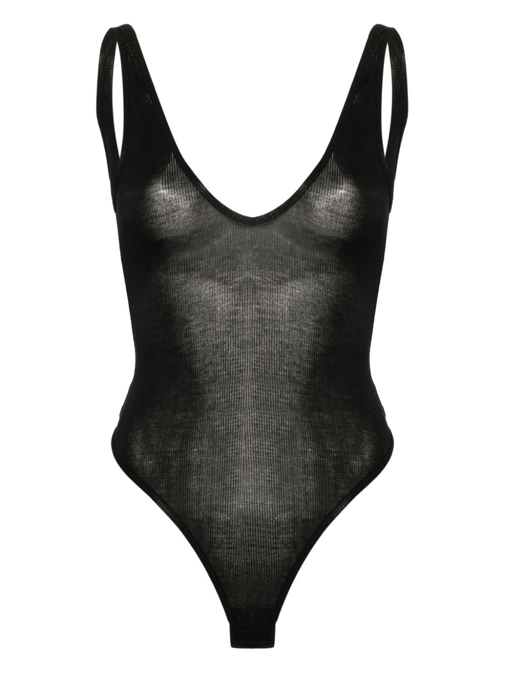 Maison Close Body met print Zwart