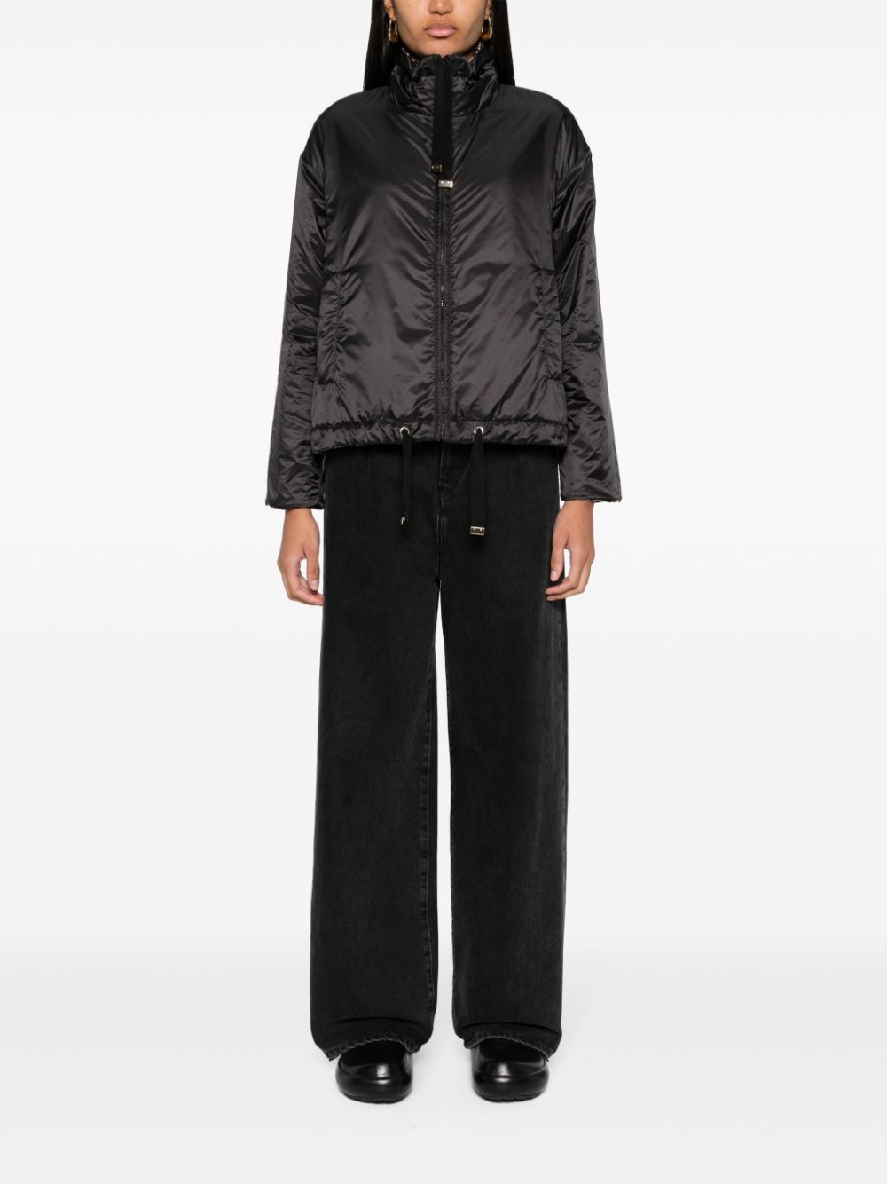 Max Mara Bilogo logo-print reversible jacket Women