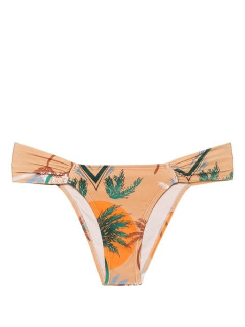 Raquel Diniz palm-tree-print bikini bottom