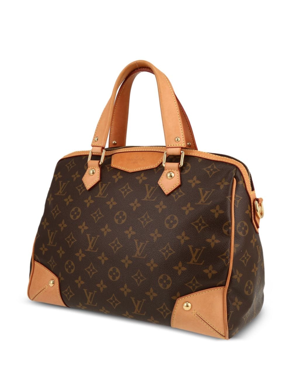 Pre-owned Louis Vuitton 2010 Retiro Tote Bag In 褐色
