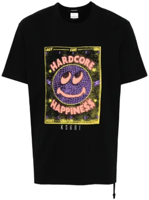 Botter graphic-print Organic Cotton T-shirt | Black | FARFETCH JO