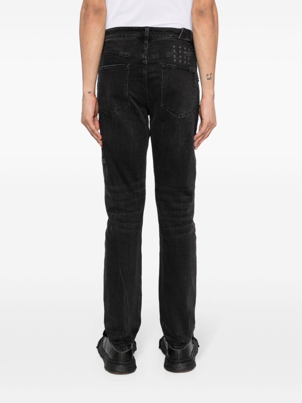 Ksubi Straight jeans Zwart