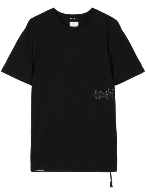 Ksubi t-shirt med nitad logotyp