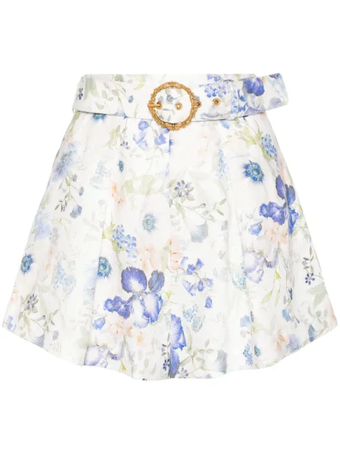 ZIMMERMANN Natura chambray shorts