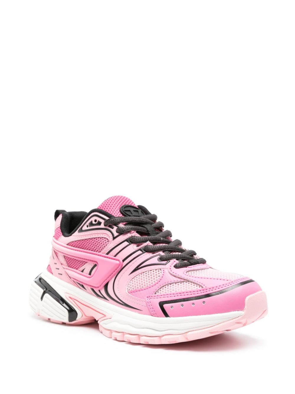 Shop Diesel S-serendipity Pro-x1 Panelled Sneakers In Pink