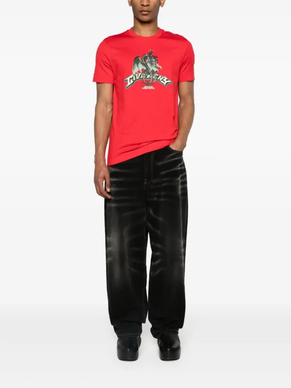Givenchy Dragonプリント Tシャツ | レッド | FARFETCH JP