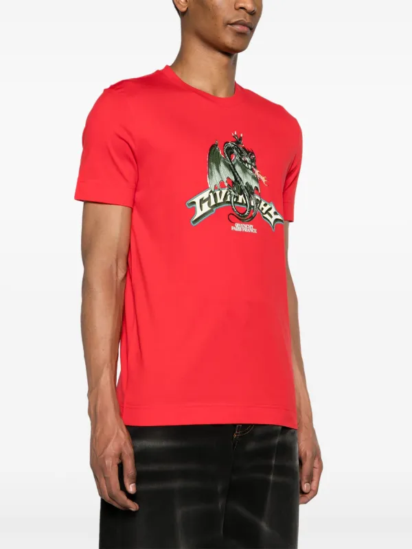 Givenchy Dragonプリント Tシャツ | レッド | FARFETCH JP