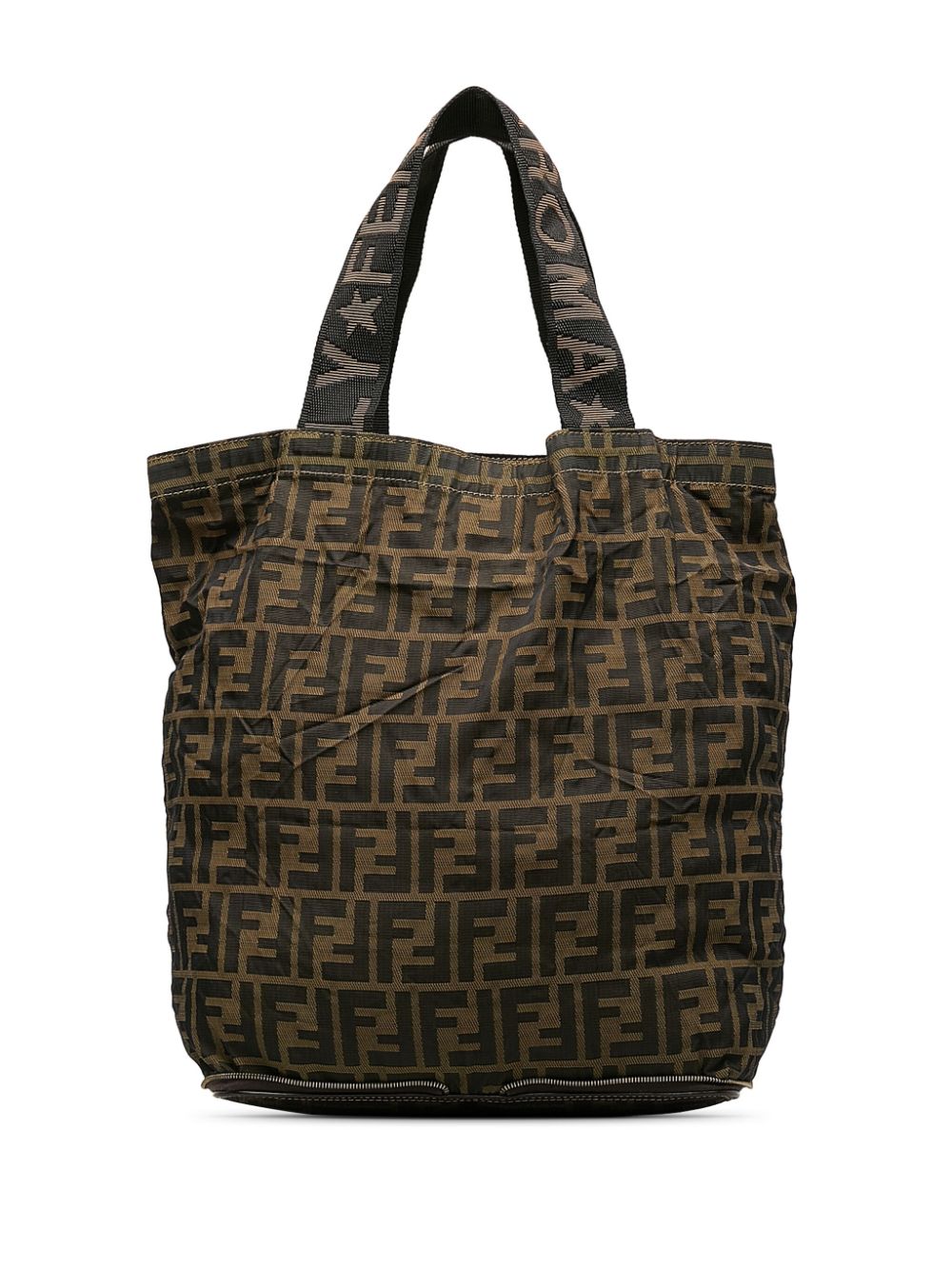 Fendi Pre-Owned 2000-2010 pre-owned Zucca shopper - Bruin