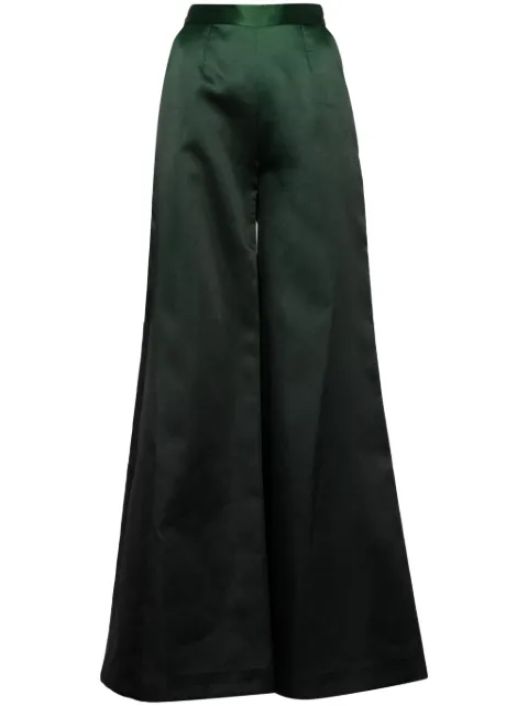 Saiid Kobeisy gradient satin flared pants