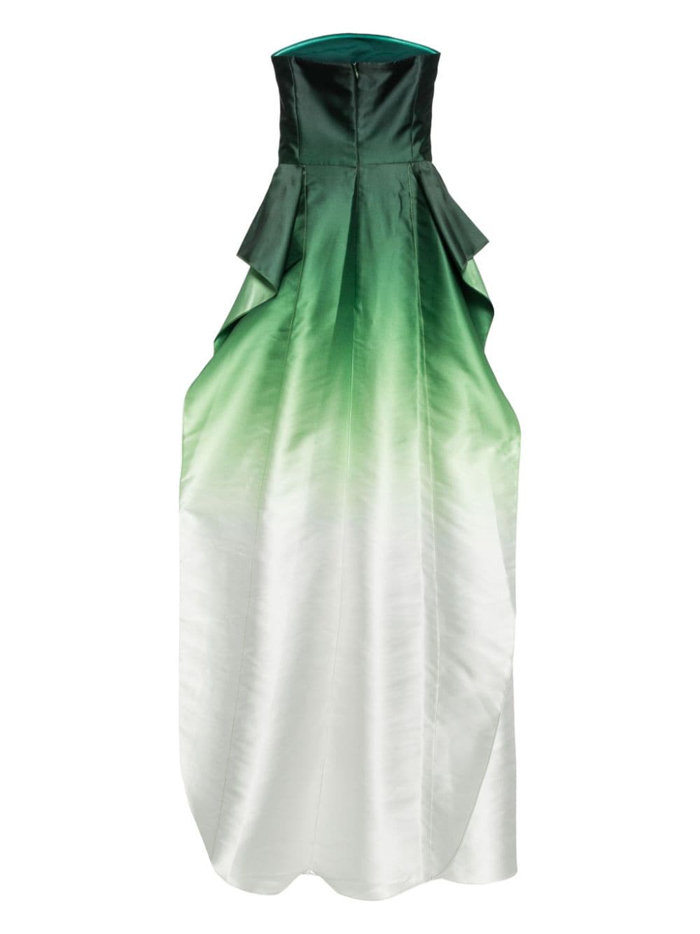 Saiid Kobeisy Strapless jurk - Groen