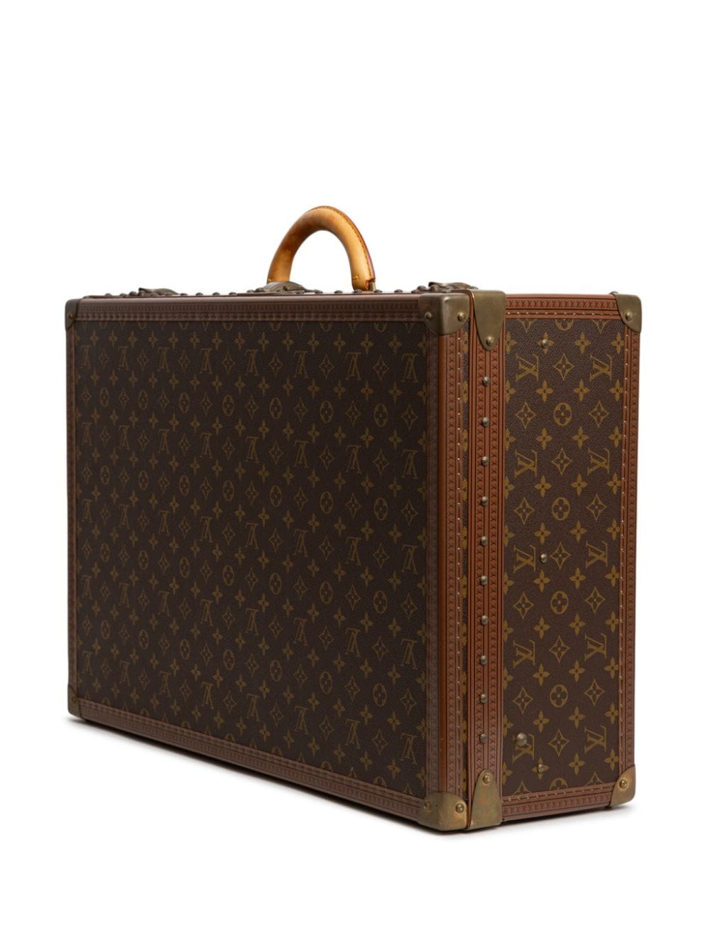 Pre-owned Louis Vuitton 2000 Alzer 65 Suitcase In Brown