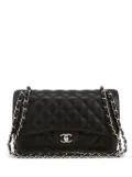 CHANEL Pre-Owned 2017 Double Flap Jumbo shoulder bag - Black